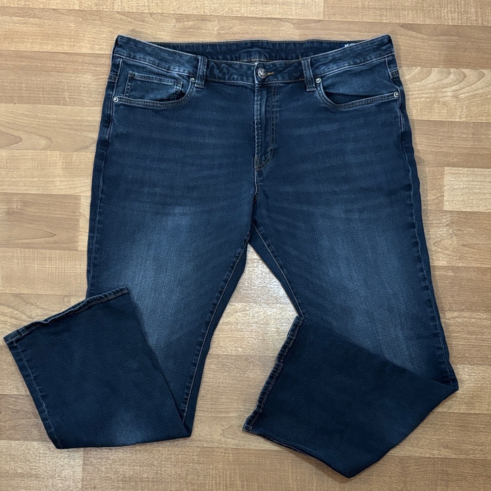 Buffalo David Bitton Dark Blue Slim Boot/King Jeans